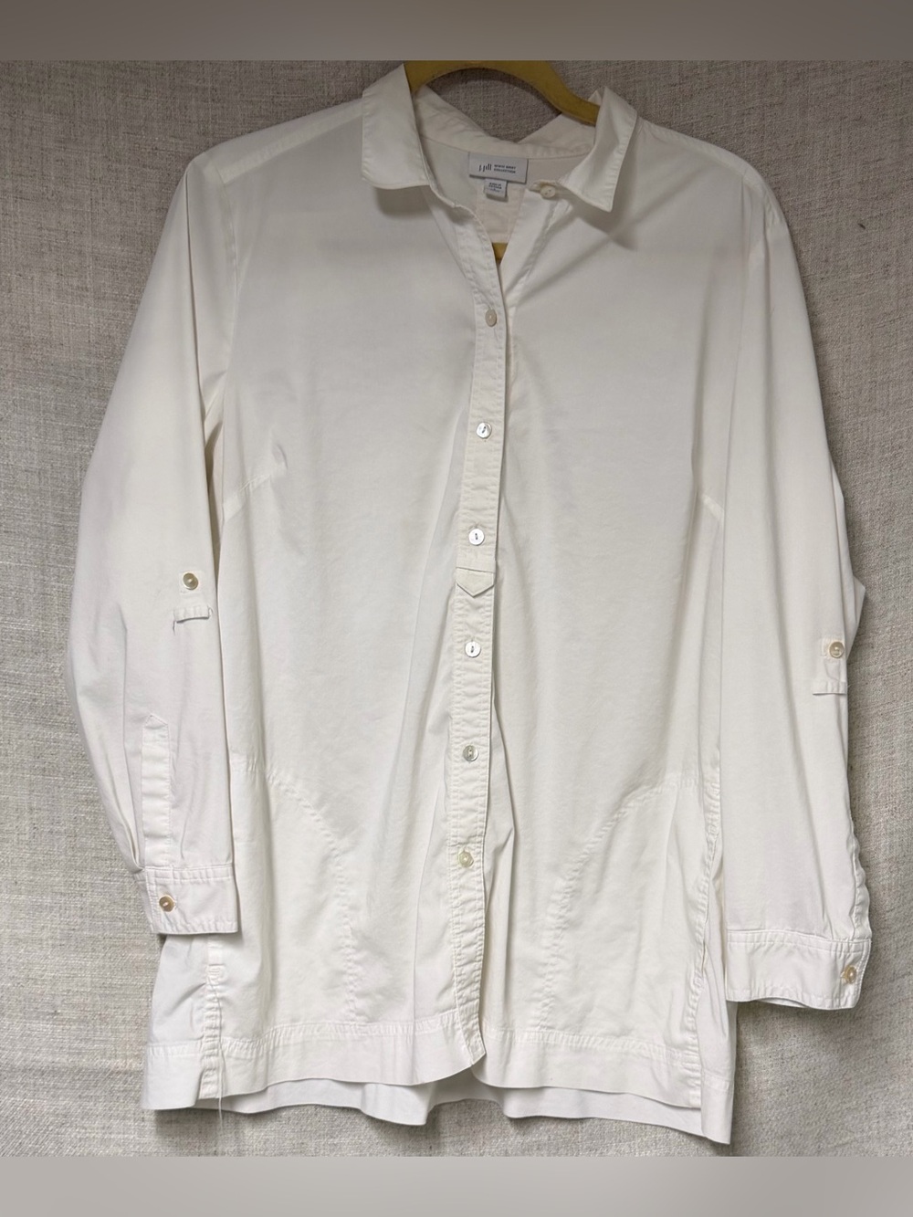 J Jill white shirt collection top